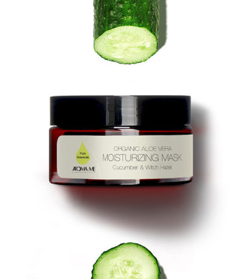 Organic Aloe Vera Moisturizing Mask (Cucumber & Witch Haze)