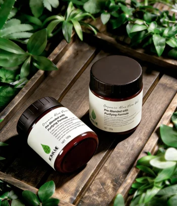 Organic Aloe Vera Gel - Pre-Blended with Purifying Formula for Oily Skin Type