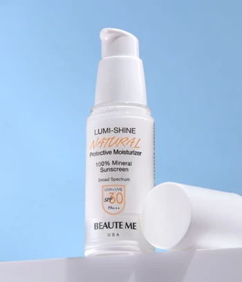 Lumi-Shine Natural Protective Moisturizer 100% Mineral Sunscreen