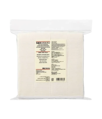 無漂染化妝棉 180片 (無印良品)